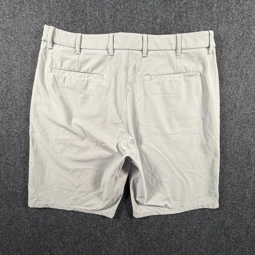 Johnnie-O Prep-Formance Mens Gray Golf Shorts Size 35 Performance‎ Activewear